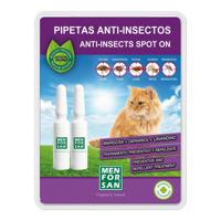 Insectenafweermiddel Menforsan 2 Stuks Pipetten Kat - thumbnail