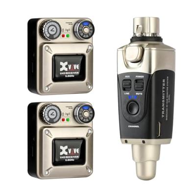 Xvive U45R2 In-Ear Monitor Wireless System 5.8 GHz bundel met 2 ontvangers