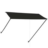 Luifel uittrekbaar met LED 300x150 cm antraciet - thumbnail