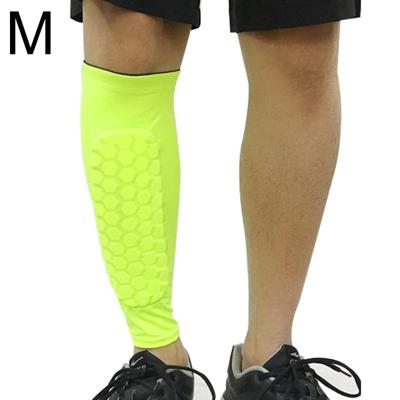 Voetbal anti-botsing leggings outdoor basketbal paardrijden alpinisme enkel beschermen kalf sokken Gear Protector maat: M Voetbal anti-botsing leggings outdoor basketbal paardrijden alpinisme enkel beschermen kalf sokken Gear Protector maat: M