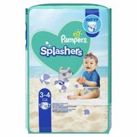 Pampers Zwemluiers - Splashers Maat 3-4 Carrypack 12 Stuks - thumbnail