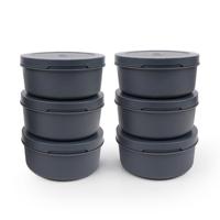 ZiiPa Pizzadeeg doos - ø 16 cm / 250 gram - Leisteen - 6 stuks - thumbnail