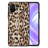 Xiaomi 11 Lite 5G NE | Mi 11 Lite Dierenprint Telefoonhoesje Leopard - thumbnail