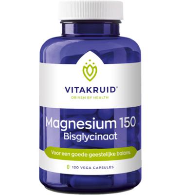 Vitakruid Magnesium 150 Bisglycinaat met 200mg L-Taurine 180 Vitakruid Magnesium 150 Bisglycinaat met 200mg L-Taurine 180
