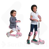 MONDO On and Go Scribble Scooter 5 in 1 - Roze - thumbnail