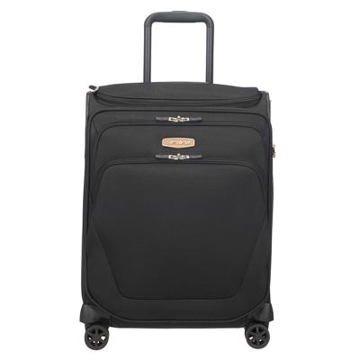 Samsonite Spark SNG Eco Spinner 55 Toppocket eco black Zachte koffer
