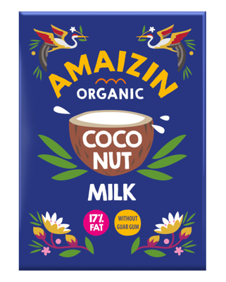 Amaizin Organic Coconut Milk Without Guar Gum