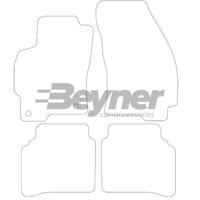 Velours Automatten passend voor Ford Mondeo 2000-2007 4-delig HL1203104 - thumbnail