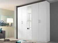 Kast BINGO 5 deuren 2 lades wit - thumbnail