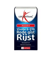 Lucovitaal Visolie & Q10 Rode Gist Rijst Capsules - thumbnail