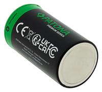 Set van 2 x Mono D oplaadbare batterijen, met USB-C aansluiting - Lithium Ion - 4000mAh - thumbnail