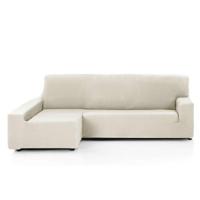 Hoes voor chaise longue met korte armleuning rechts Hosteline OLIMPO Ivoor 48 x 29 x 14 cm - thumbnail