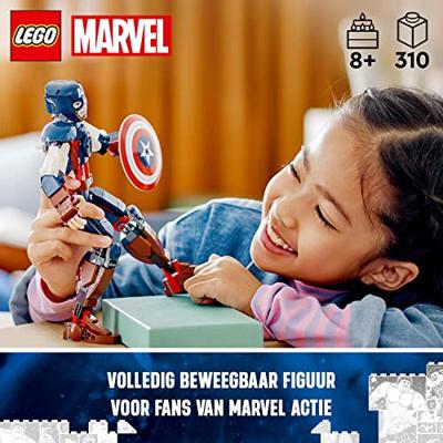LEGO super heroes 76258 captain america bouwfiguur - thumbnail