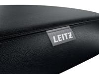 Leitz Ergo actieve Zitkruk met comfortzitting, met wieltjes, zwart - thumbnail
