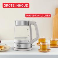 Tefal KI605B Glazen Waterkoker 1.7L 2200W Grijs/RVS - thumbnail