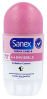 Sanex Derma Care Deodorant Invisible Dry Roller 53 ML bij Jumbo - thumbnail