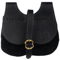 Dungeons & Dragons Belt Bag Kidney Black - thumbnail