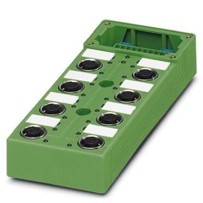 Phoenix Contact SACB-8/ 8-L-C GG SCO 1516768 Passieve sensor/actorbox M12-verdeler met metalen schroefdraad 1 stuk(s) Phoenix Contact SACB-8/ 8-L-C GG SCO 1516768 Passieve sensor/actorbox M12-verdeler met metalen schroefdraad 1 stuk(s)