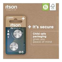 itson Knoopcel CR2032 2 stuk(s) Lithium - thumbnail