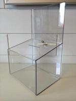 Visitekaartbox maxi met kaarthouder+slot - thumbnail