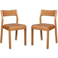 NADUVI Collection Set van 2 Lina eetkamerstoelen - thumbnail