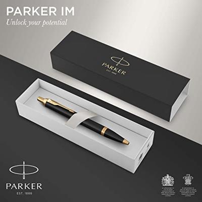 Parker IM balpen zwart GT Parker IM balpen zwart GT