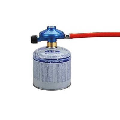 CADAC Schroefcartridge gasdrukregelaar - met gasslang van 85 cm - thumbnail