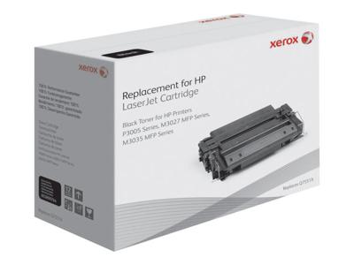 Xerox Zwarte toner cartridge. Gelijk aan HP Q7551X. Compatibel met HP LaserJet M3027 MFP, LaserJet M3035 MFP, LaserJet P3005