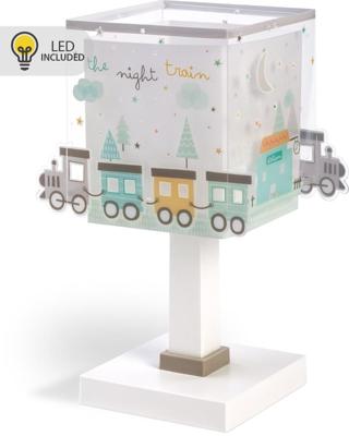 Dalber TafellampjeNight Train grijs glow in the dark - 63531N