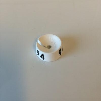 MB wit/zwart 94 voor op kledinghanger