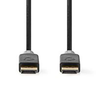 Nedis DisplayPort-Kabel | DisplayPort Male | DisplayPort Male | 2 m / Grijs | 1 stuks - CCBW37014AT20 CCBW37014AT20 - thumbnail