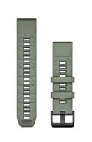 Garmin QuickFit, 22 mm wilg/grafiet siliconen band - thumbnail