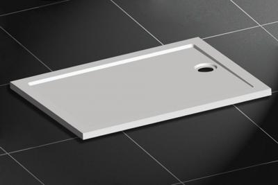 Douchebak VM Go Eden 100x80x3.5cm Acryl Rechthoek Exclusief Potenset