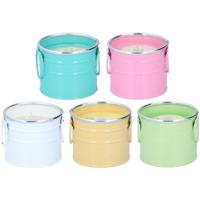 Citronella kaars in emmertje Ø9,8xh9,8cm - thumbnail