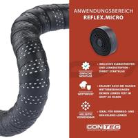 CONTEC stuurlint "reflex.micro" ct bar tape reflex.micro 200mm black/reflex - thumbnail