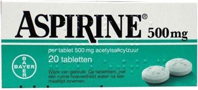 Aspirine 500mg Tabletten