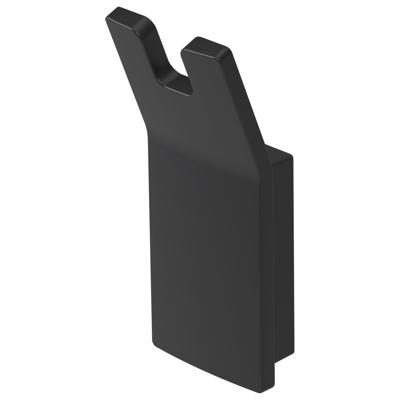 Haceka Aline Handdoekhaak - dubbel - zwart 1208643 Haceka Aline Handdoekhaak - dubbel - zwart 1208643