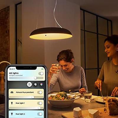 Philips HanglampHue Amaze - White Ambiance Ø 43,4cm zwart - 929003054901