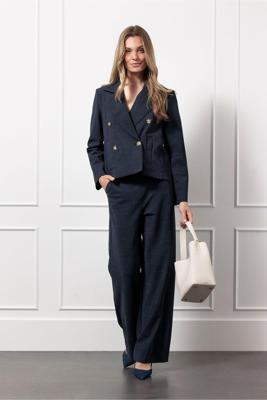 Studio Anneloes Jade Bnd Denim Jacket 13064 Jackets 6990 Dark Blue/black