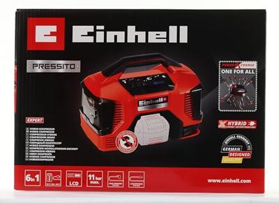Einhell PRESSITO Solo - Accu Compressor | 18V | 11 bar | 21 L/Min - 4020460 4020460 - thumbnail