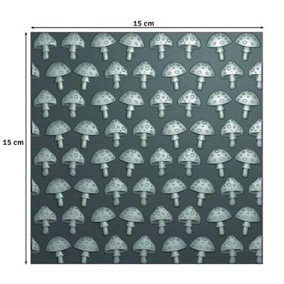 Vaessen Creative • embossing folder paddenstoelen 15x15cm 1st.