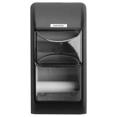 Toiletpapierdispenser Katrin duo zwart 104452