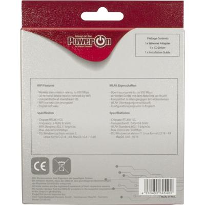 Inter-Tech DMG-04 WLAN 433 Mbit/s Inter-Tech DMG-04 WLAN 433 Mbit/s