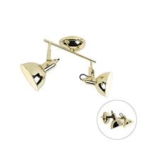 QAZQA Art Deco spot goud 2-lichts - Tommy - thumbnail