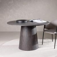 Nohr Ronde Eettafel 'Mikeisha' MDF, 120cm, kleur Mokka - thumbnail