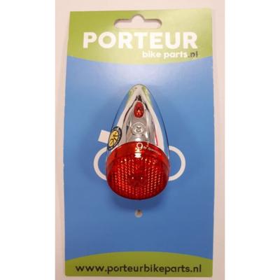 Porteur Achterlicht nr. 9 spatbord 1 led
