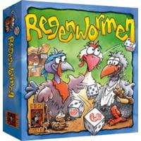999Games 999 games regenwormen dobbelspel (nederlands, 2 - 7 spelers, 20 minuten, vanaf 8 jaar) - thumbnail