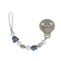Difrax Kralen Speenkoord Blauw/clay - thumbnail