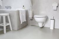 Brabantia toiletrolhouder met klep profile white - thumbnail