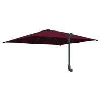 Tuinparasol Bordeauxrood 248.5 x 247.5 x 160 cm Stof - thumbnail